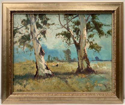 “Outback Landscape” (untitled) By Wykeham Perry (Australian 1936-) 2