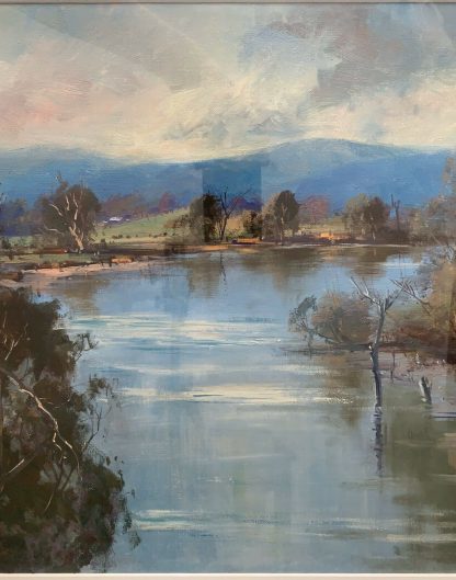 “River Scene” Untitled By Wykeham Perry (Australia 1936-) 6