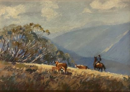 “Untitled High-Country Muster” John Duncan Firth (EnglandAustralian 1936-2017) 1