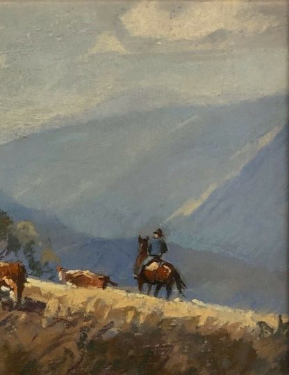 “Untitled High-Country Muster” John Duncan Firth (EnglandAustralian 1936-2017) 6