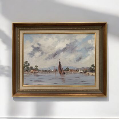 “sailing” By John Simpson (20th Century Australia) 22