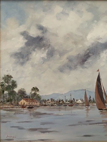 “Sailing” By John Simpson (20th Century Australia) 5