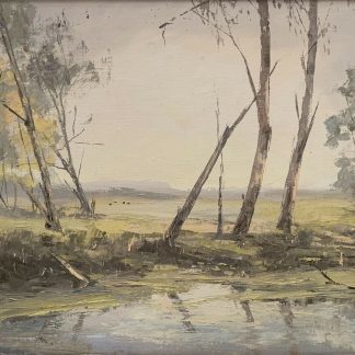 “Woori Yallock Creek” By Wim Kortland (1923-Holland Australian) 1