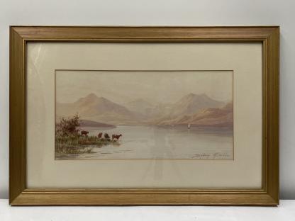 “Morning Light - Derwent Water” Watercolour Painting By Sydney Kemble 2