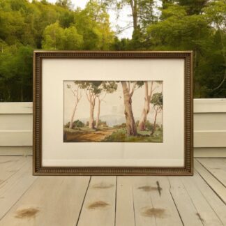 Early Original Watercolour Painting By Kenneth Jack (1924 – 2006) “a Country Road” 1Early Original Watercolour Painting By Kenneth Jack (1924 – 2006) “a Country Road” 12