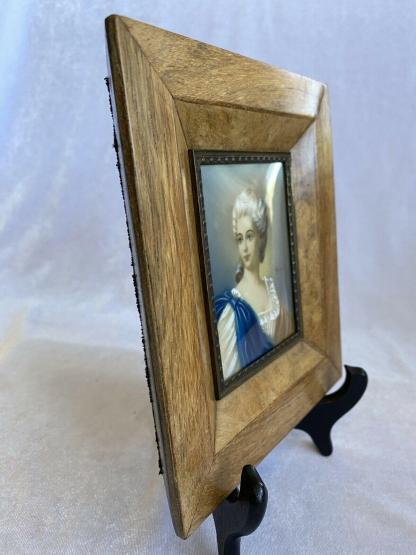 French Lady in a Walnut Frame Mixed Media 6