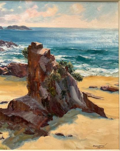 “Morning Sunshine Kiama NSW” Original Artwork Oil on Board Signed Lower Right John Carey Downton (Australia 1939-) 6