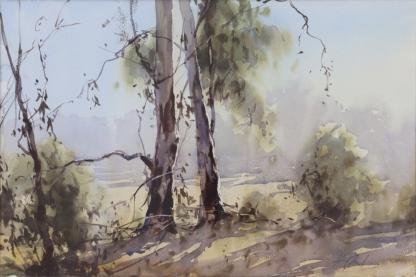 Herman Pekel (Australian 1956-) Untitled “Gum Tree Landscape” The McCorry Collection 13