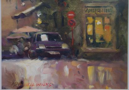 Maxwell Wilks (australia) “antiques” (untitled) Artwork Oil On Board5