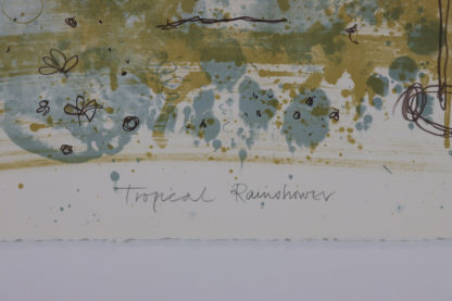 “Tropical Rainshower” Limited Edition 182/300 Signed and Titled JOHN OLSEN AO OBE (Australian 1928-) 7