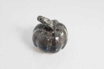 Hand Made Small Halloween Style Pumpkin Decorated With Our Black Hole Glaze 2