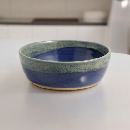 Hand Made Wheel Throw Occasional Bowl Decorated In Our Aussie Kelp Glaze By Tmc Pottery 112