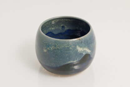 Hand Made Wheel Throw Small Occasional Bowl Decorated In Our Midnight Forest Glaze 1