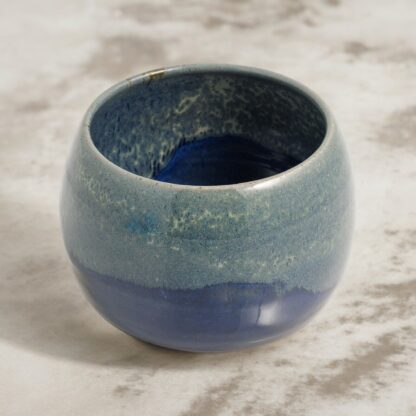 Hand Made Wheel Throw Small Occasional Bowl Decorated In Our Midnight Forest Glaze By Tmc Pottery 222