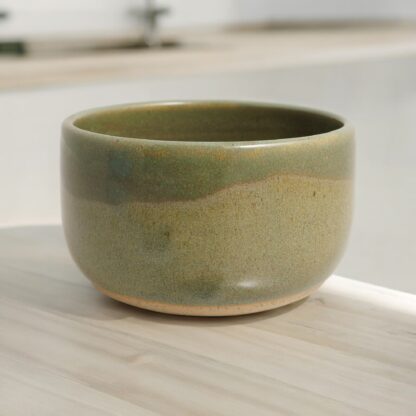 Hand Made Wheel Throw Small Pottery Bowl Decorated With Our Aussie Bush Glaze By Tmc Pottery 222