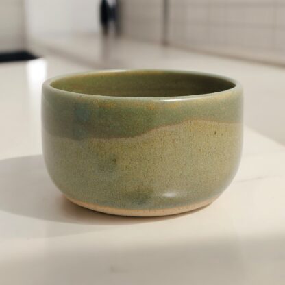 Hand Made Wheel Throw Small Pottery Bowl Decorated With Our Aussie Bush Glaze By Tmc Pottery 223