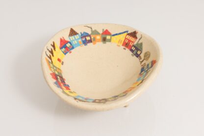 Lowry Inspired Pottery Hand Painted Footed Bowl Tmc Pottery 1 Fullxfull.5659009550 O9th