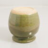 Hand Made Wheel Thrown Vase Decorated In Aussie Bush Glaze On Buff Clay 7