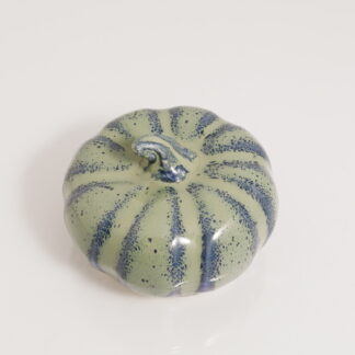 Hand Made Halloween Style Small Pumpkin Decorated With Our Aussie Kelp Glaze 1