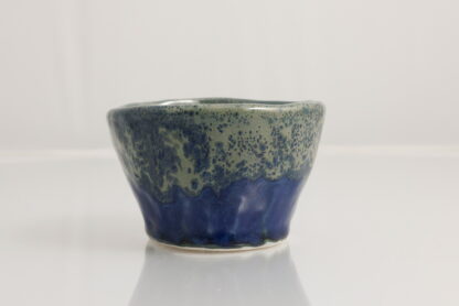 Hand Made Pottery Pinch Pot Decorated In Our Midnight Forest Glaze 4