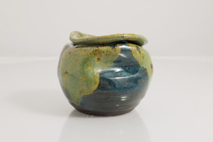 Hand Made Wheel Throw Art Vase Decorated In Our specialty Glaze 3