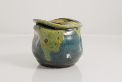 Hand Made Wheel Throw Art Vase Decorated In Our specialty Glaze 4