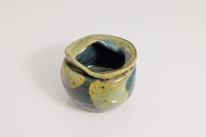 Hand Made Wheel Throw Art Vase Decorated In Our specialty Glaze 7