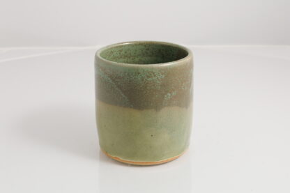 Hand Made Wheel Thrown Pottery Vase Decorated In Our Aussie Bush Glaze On Buff Clay 4