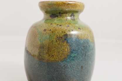 Hand Made Wheel Thrown Pottery Vase Decorated In Our Wacky Wombat Glaze 4