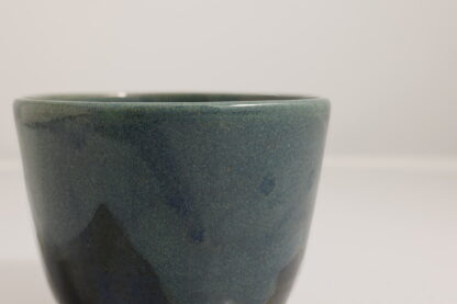 Hand Made Wheel Thrown Small Bowl Decorated in Our Midnight Bush Glaze On Buff Clay16