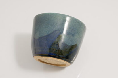 Hand Made Wheel Thrown Small Bowl Decorated in Our Midnight Bush Glaze On Buff Clay21