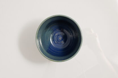 Hand Made Wheel Thrown Small Bowl Decorated in Our Midnight Bush Glaze On Buff Clay22