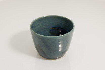 Hand Made Wheel Thrown Small Bowl Decorated in Our Midnight Bush Glaze On Buff Clay27