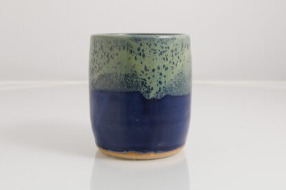 Hand Made Wheel Thrown Vase Decorated In Our Aussie Kelp Glaze On Buff Clay 3