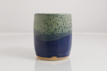 Hand Made Wheel Thrown Vase Decorated In Our Aussie Kelp Glaze On Buff Clay 4