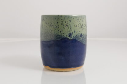 Hand Made Wheel Thrown Vase Decorated In Our Aussie Kelp Glaze On Buff Clay 5