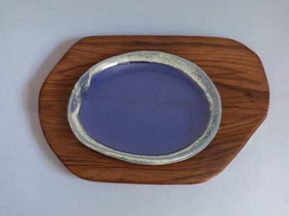 Handmade Pottery Dinner Plate Aussie Kelp Glaze Tmc Pottery 12