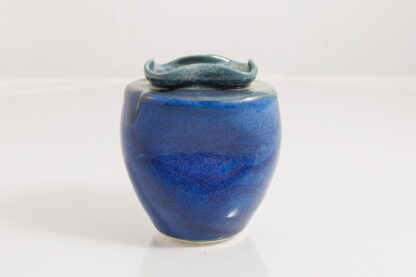 Hand Made Wheel Thrown Pottery Vase Decorated In Our Aussie Kelp Glaze On White Clay 4