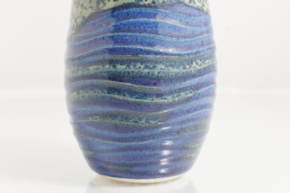 Hand Made Wheel Thrown Pottery Vase Decorated In Our Midnight Forest Glaze 03