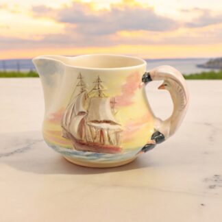 Vintage Famous Ships An East Indiaman Jug A Typical Ship In The Tea Trade Made In England By Royal Doulton 09