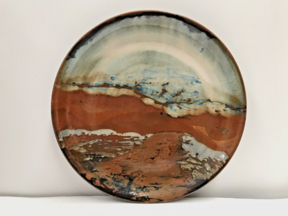 Large Handmade Australian Pottery Charger By Greg Daly