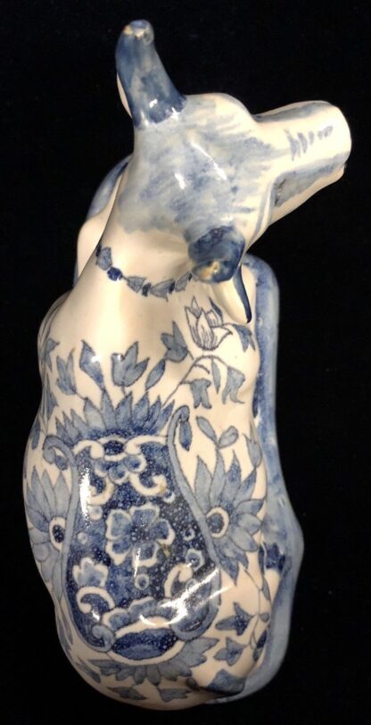 Dutch Blue And White Signed Cow Tmcemporium 5